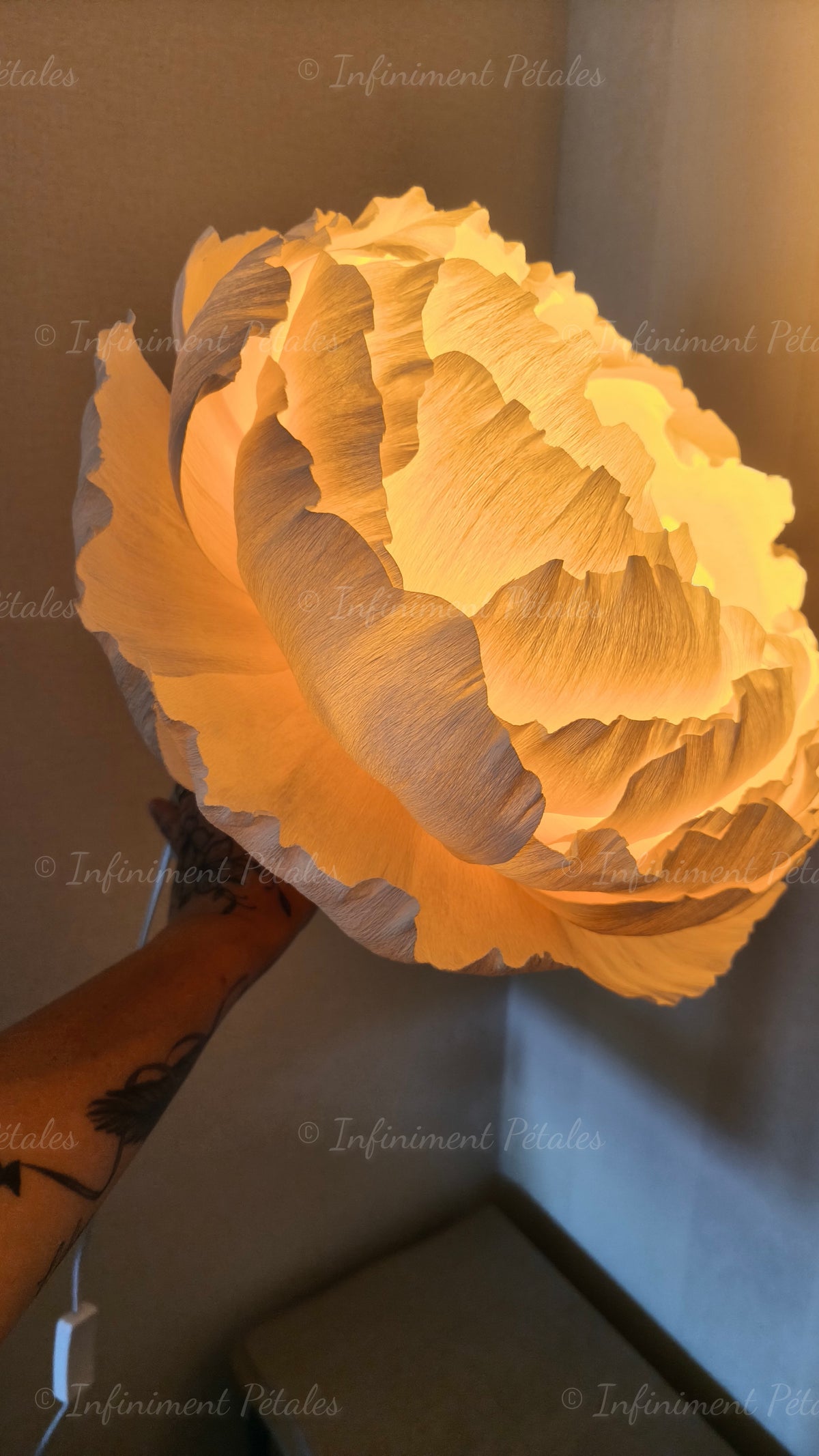 Lampe Pivoine "Impériale"