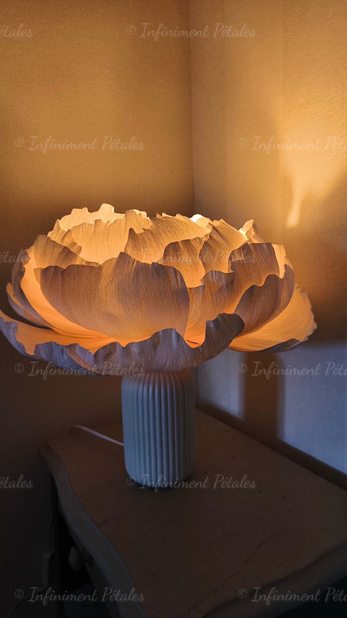 Lampe Pivoine "Impériale"